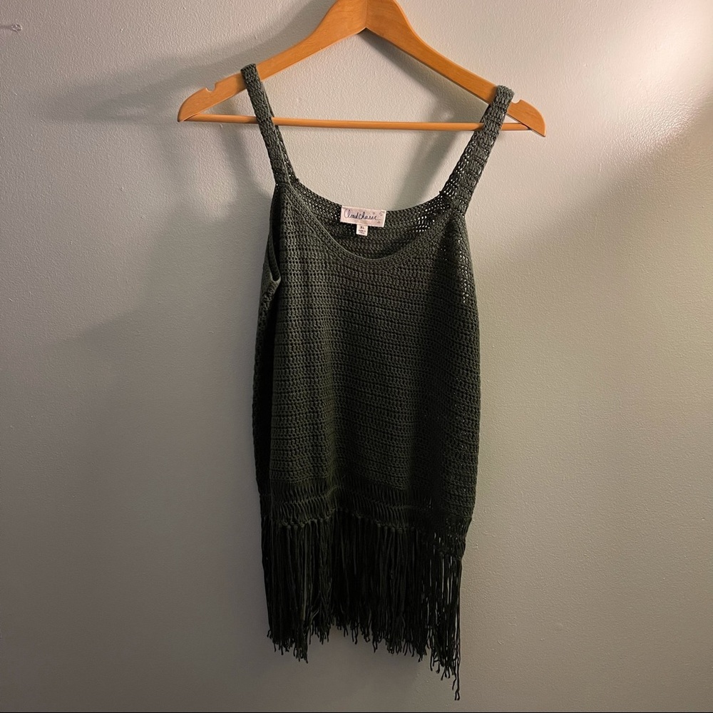 CLOUD CHASER KNITTED TANK